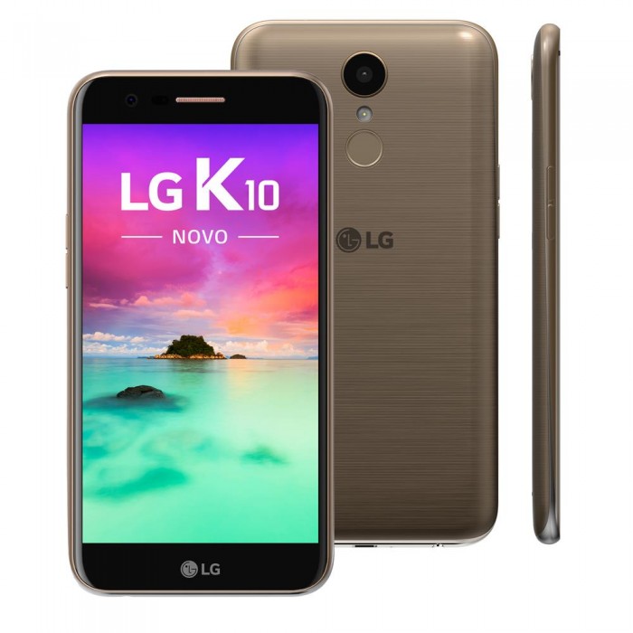 Celular LG K10 Novo M250DS Dourado